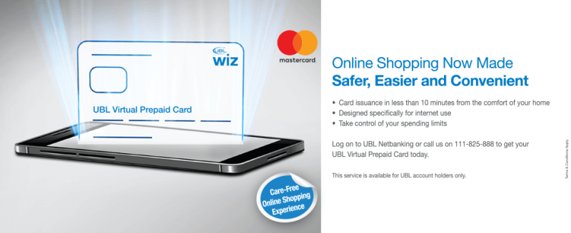 UBL WIZ Card Makes Online Shopping Better - Runway Pakistan