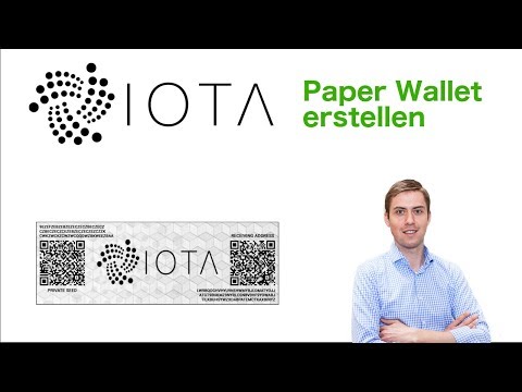 IOTA Paper Wallets: How To Generate IOTA Legacy Address