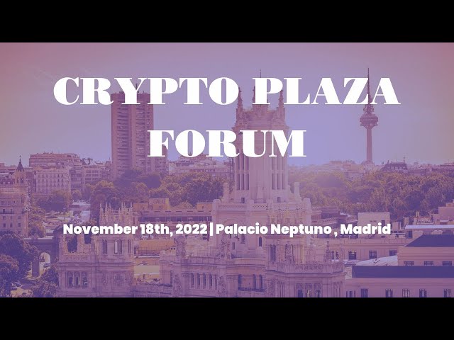 CRYPTO PLAZA FORUM | world crypto conference 