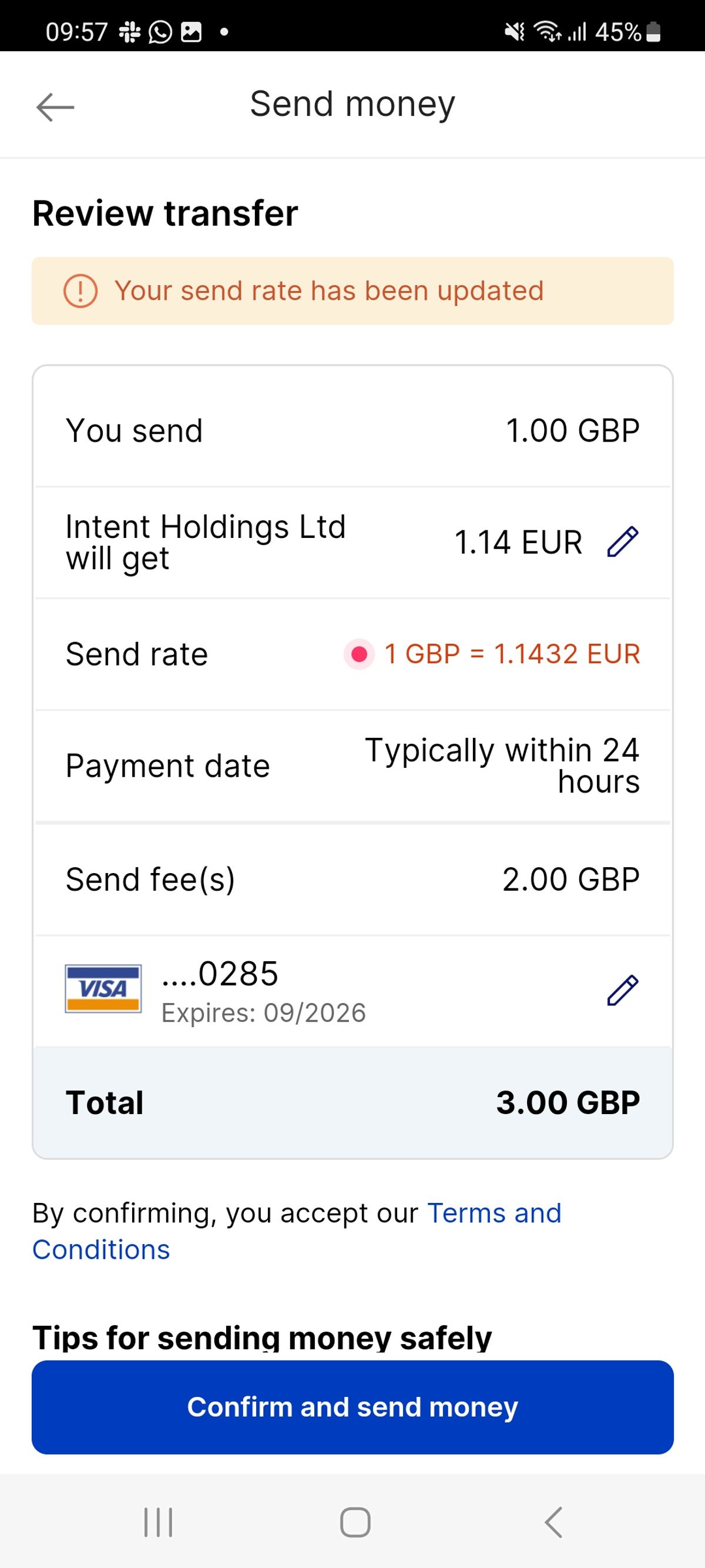 Transferwise VS XE - Head to Head Comparison | Top10MoneyTransfer