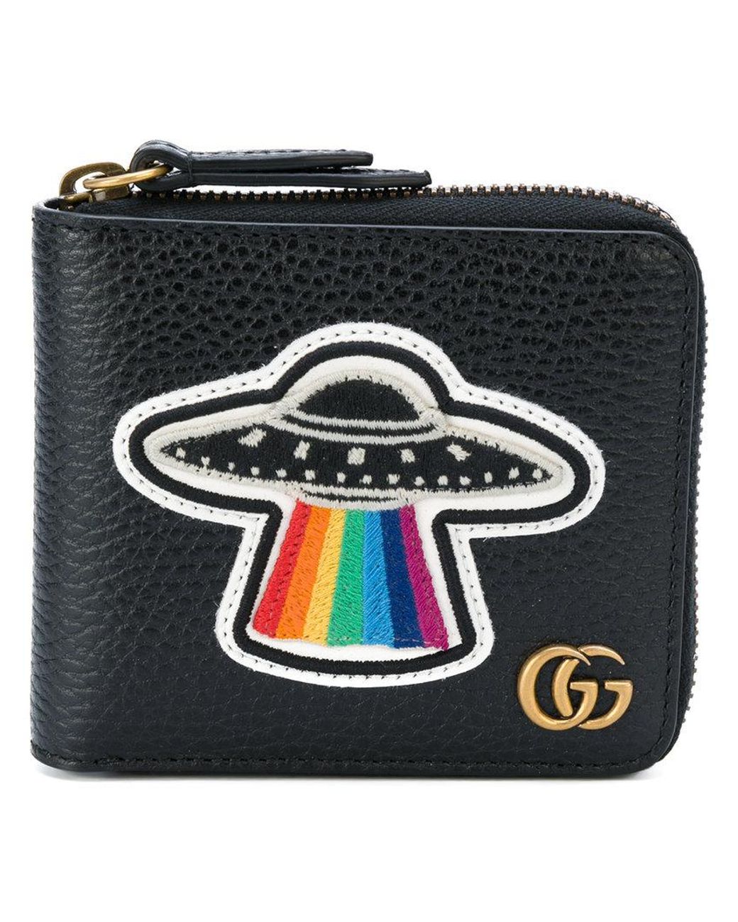 Gucci Leather Coin Wallet With UFO - Farfetch