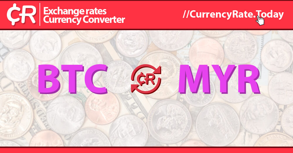 Convert BTC to MYR - Bitcoin to Malaysian Ringgit Converter | CoinCodex