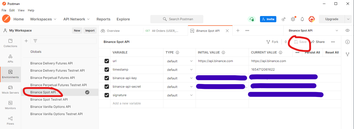 Binance API Setup - APIs - Bubble Forum