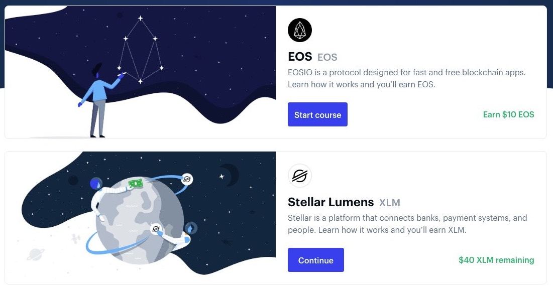 Coinbase Users in 19 Jurisdictions Can Earn $10 in EOS for Learning About EOSIO | Cryptoglobe