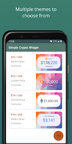 Bitcoin Ticker Widget for Gretel GT - free download APK file for GT