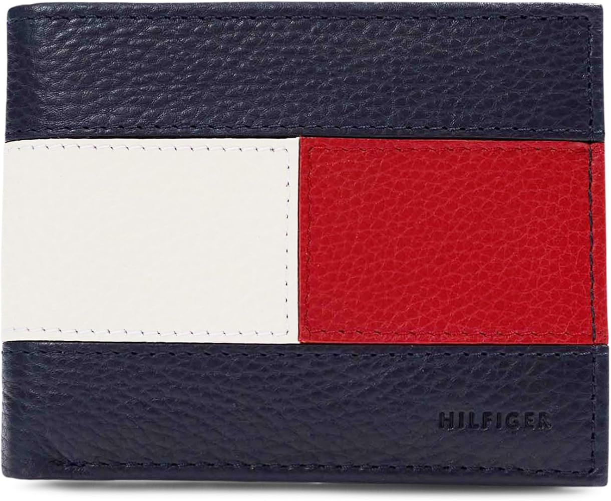 coinmag.fun: Tommy Hilfiger Men's Black Leather RFID Wallet & Valet : Clothing, Shoes & Jewelry