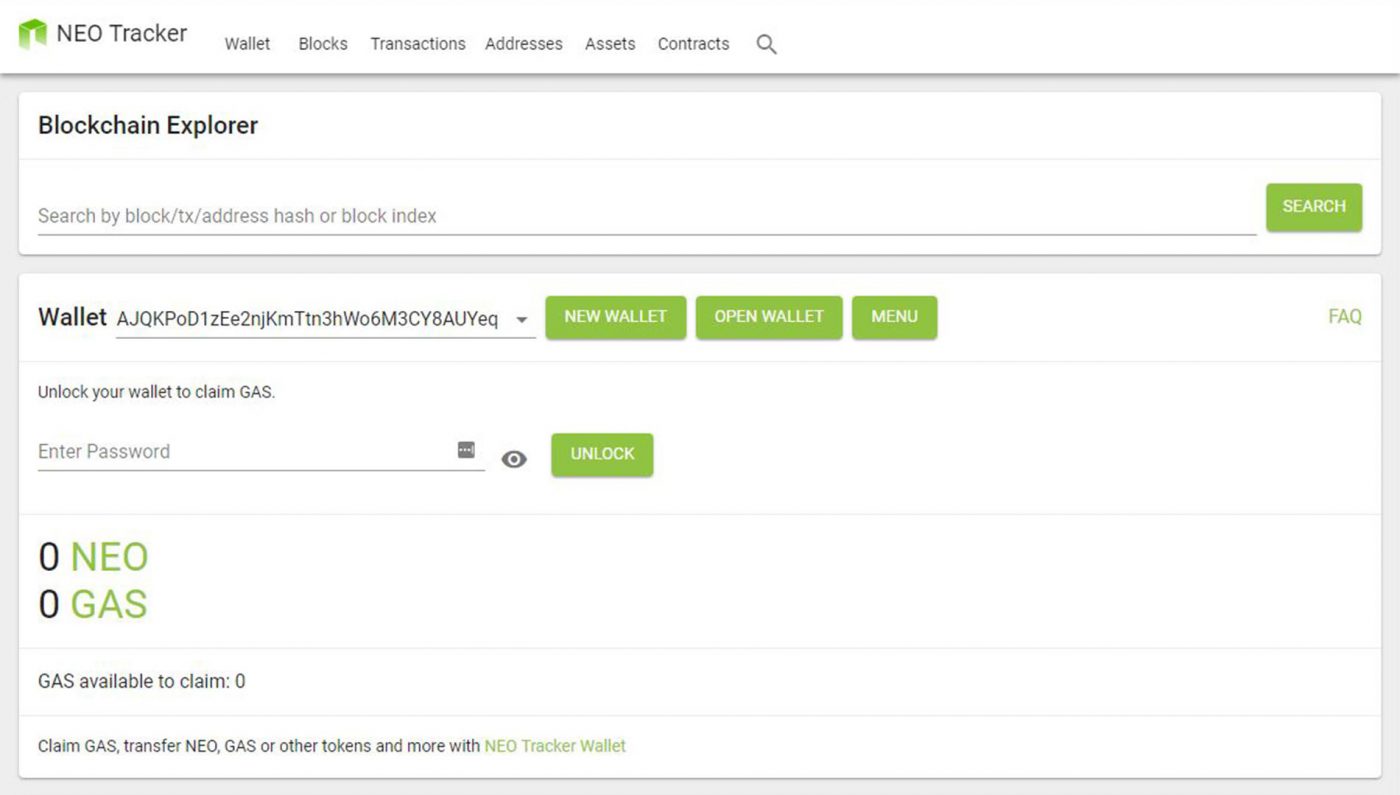 NEO Tracker Wallet: Detailed Review and Full Guide on How to Use It