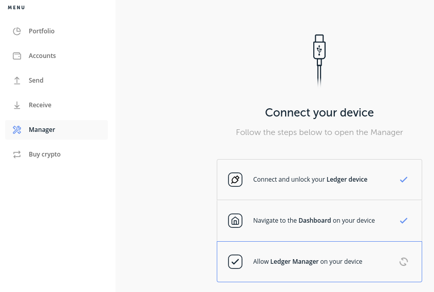 Failed to sign with Ledger device: U2F DEVICE_INELIGIBLE · Issue # · LedgerHQ/ledgerjs · GitHub