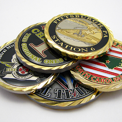 Custom Challenge Coins | Options - Challenge Coin Warehouse