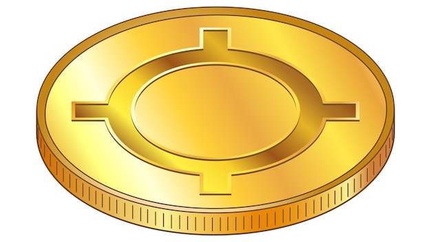 Universal Gold Coin Denote Cash Finance Stock Vector (Royalty Free) | Shutterstock