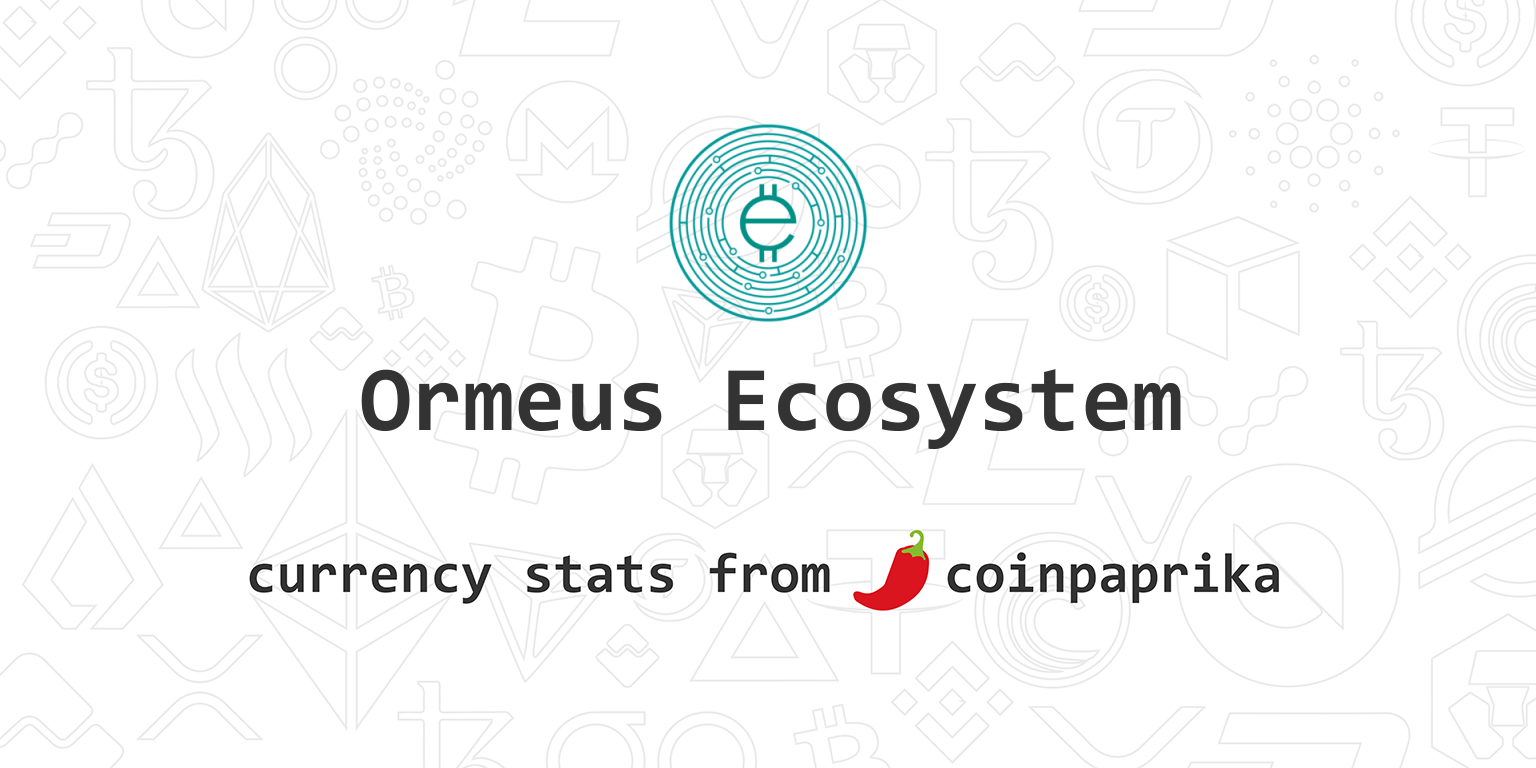 Ormeus Ecosystem Price Today - Live ECO to USD Chart & Rate | FXEmpire