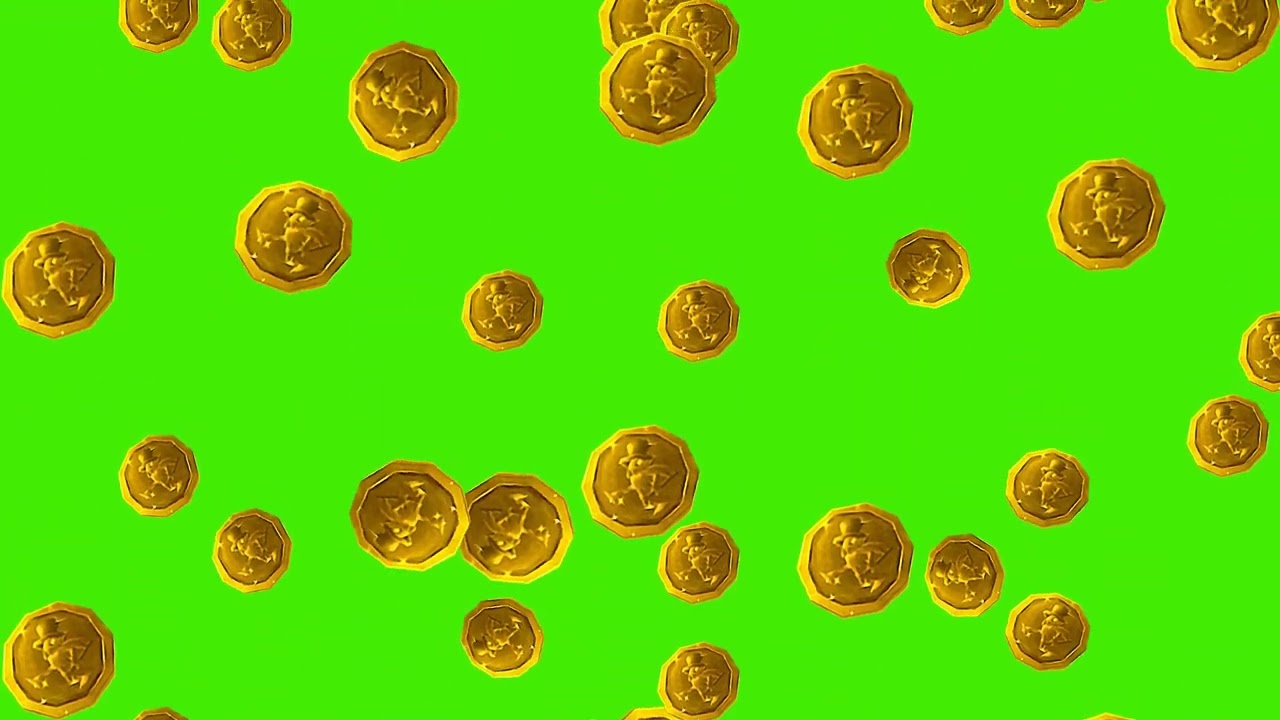 The Bitcoin coin on a green screen in 3D | Stock Video | Pond5