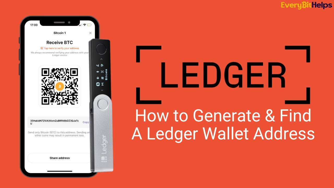 How to Generate & Find a Ledger Wallet Address ()