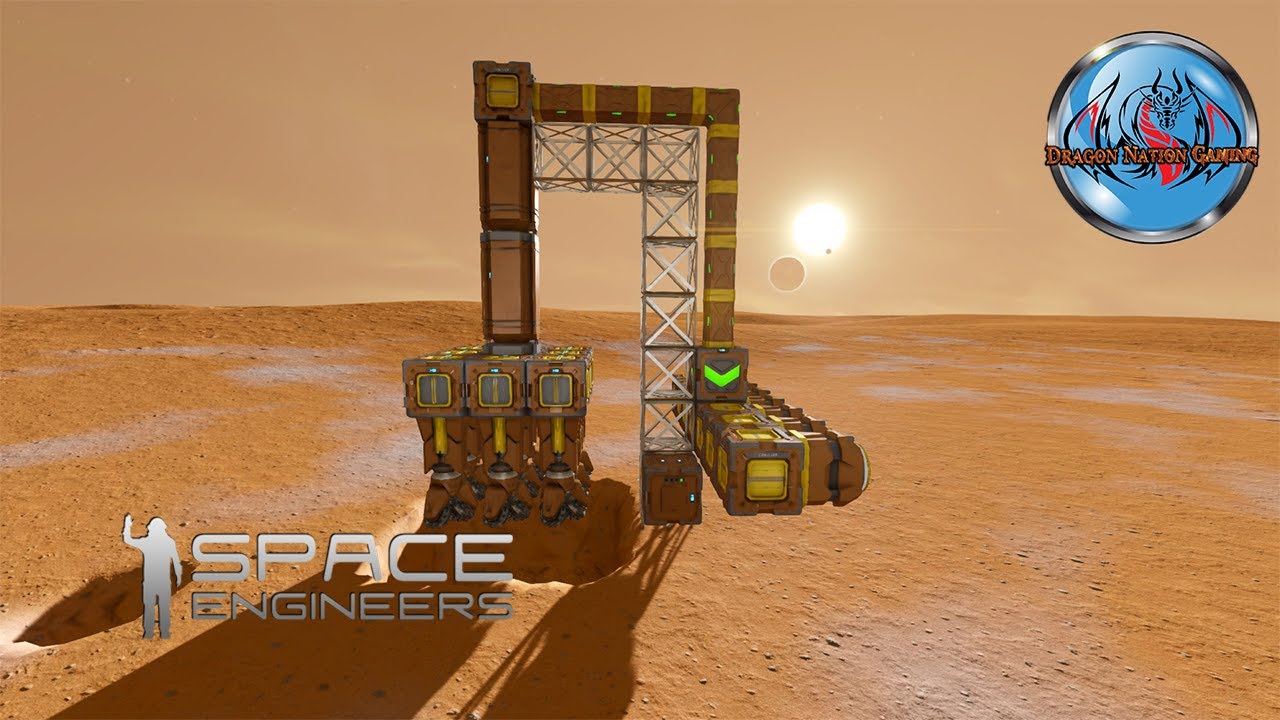 The Flying Mining Rig | Space Engineers Group Survival Wikia | Fandom