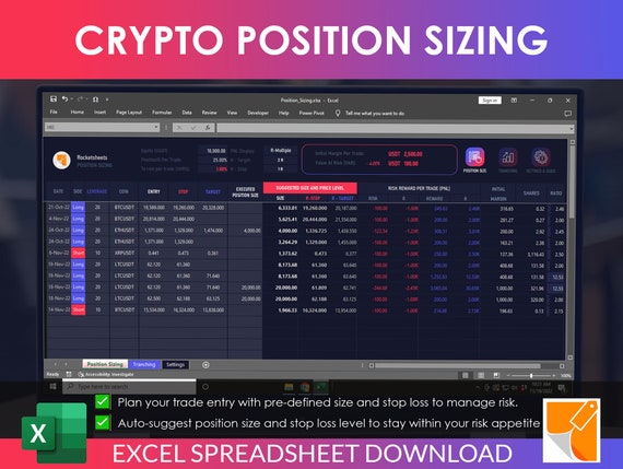 Position Size Calculator - Trading Crypto Course