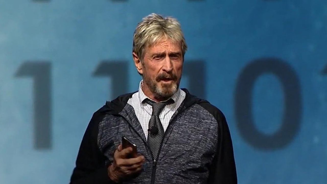 John McAfee Doubles Down on $1M Price Prediction for Bitcoin