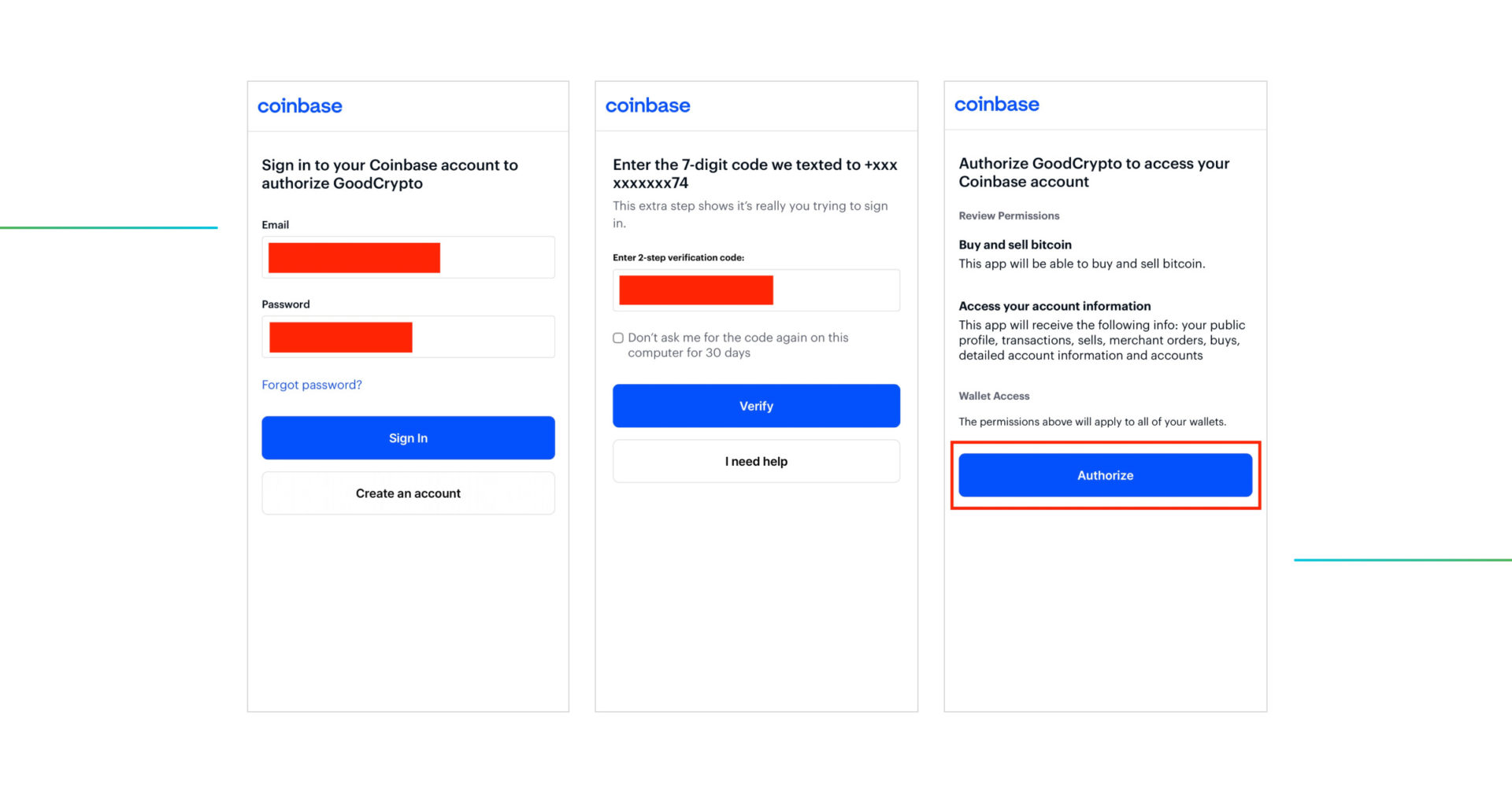 How to configure Coinbase Pro API key and add it to Good Crypto