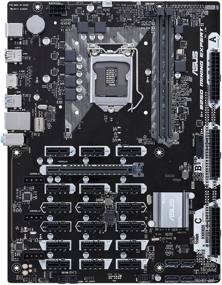 ASUS Intros B Mining Expert Motherboard with 19 PCIe Slots | TechPowerUp