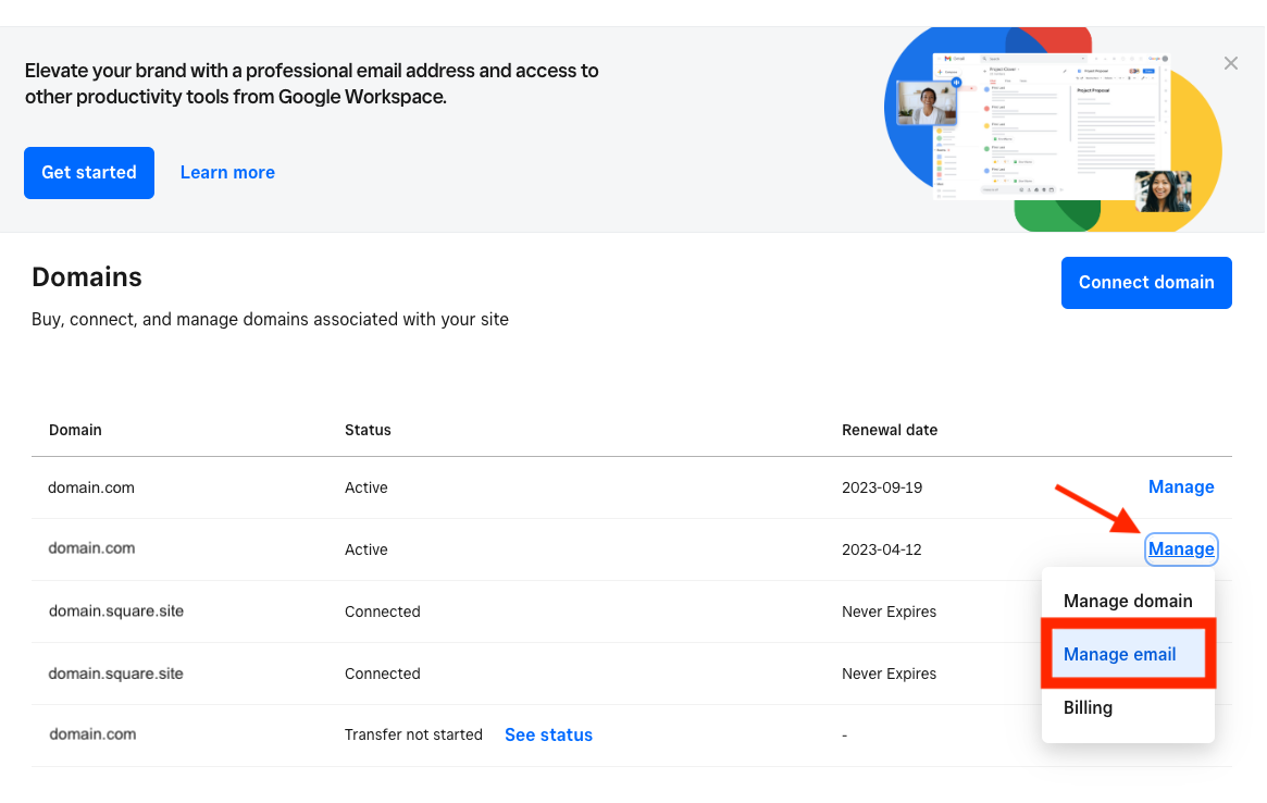 Get custom email and more with Google Workspace - Google Business Profile Help