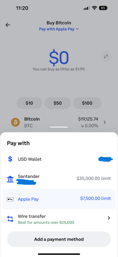 How to buy Bitcoin (BTC) with Apple Pay? | CoinCodex