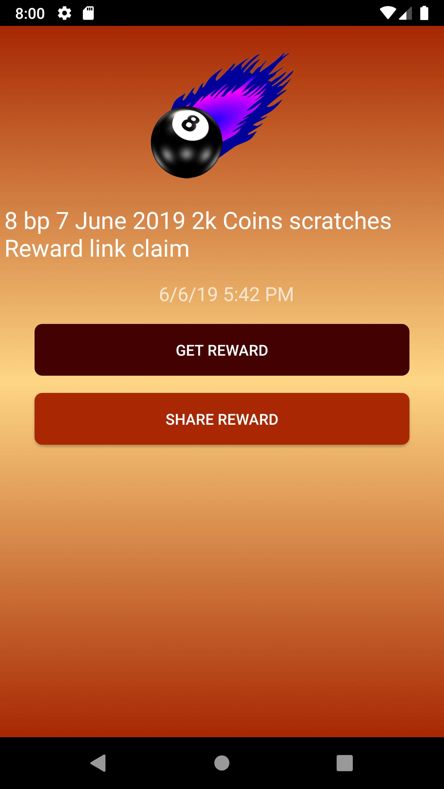 Daily Unlimited Coins Reward Links 8 Ball Pool APK - Free download for Android