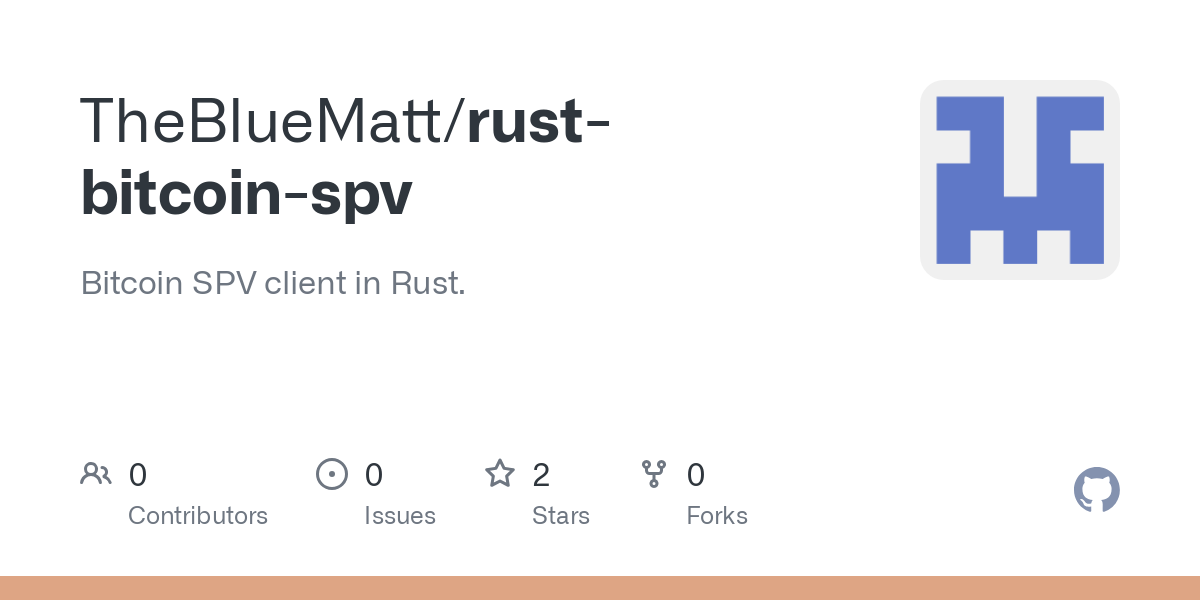 is there any viable rust implementation of Bitcoin