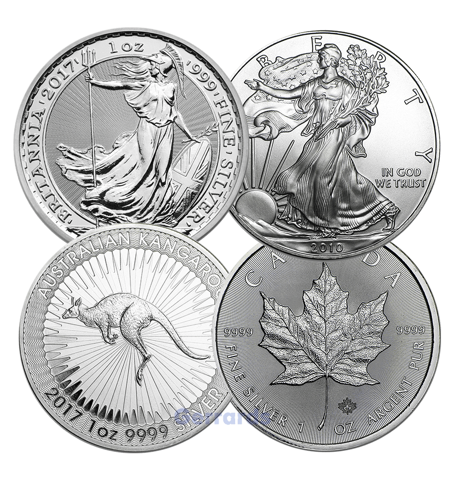 Low Price Silver Coins | Cheap Silver Bullion | Chards