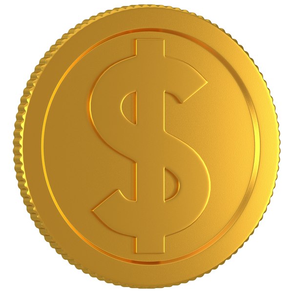 Free Gold Dollar Coin SVG, PNG Icon, Symbol. Download Image.