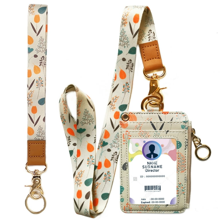 Multi Slot ID Card Holder + Lanyard Set – longleather