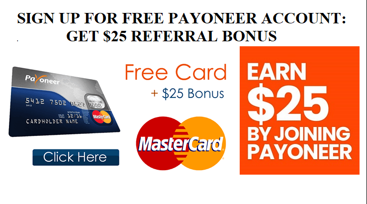 Highly Recommended Payment Option: Payoneer. Sign up for bonus!