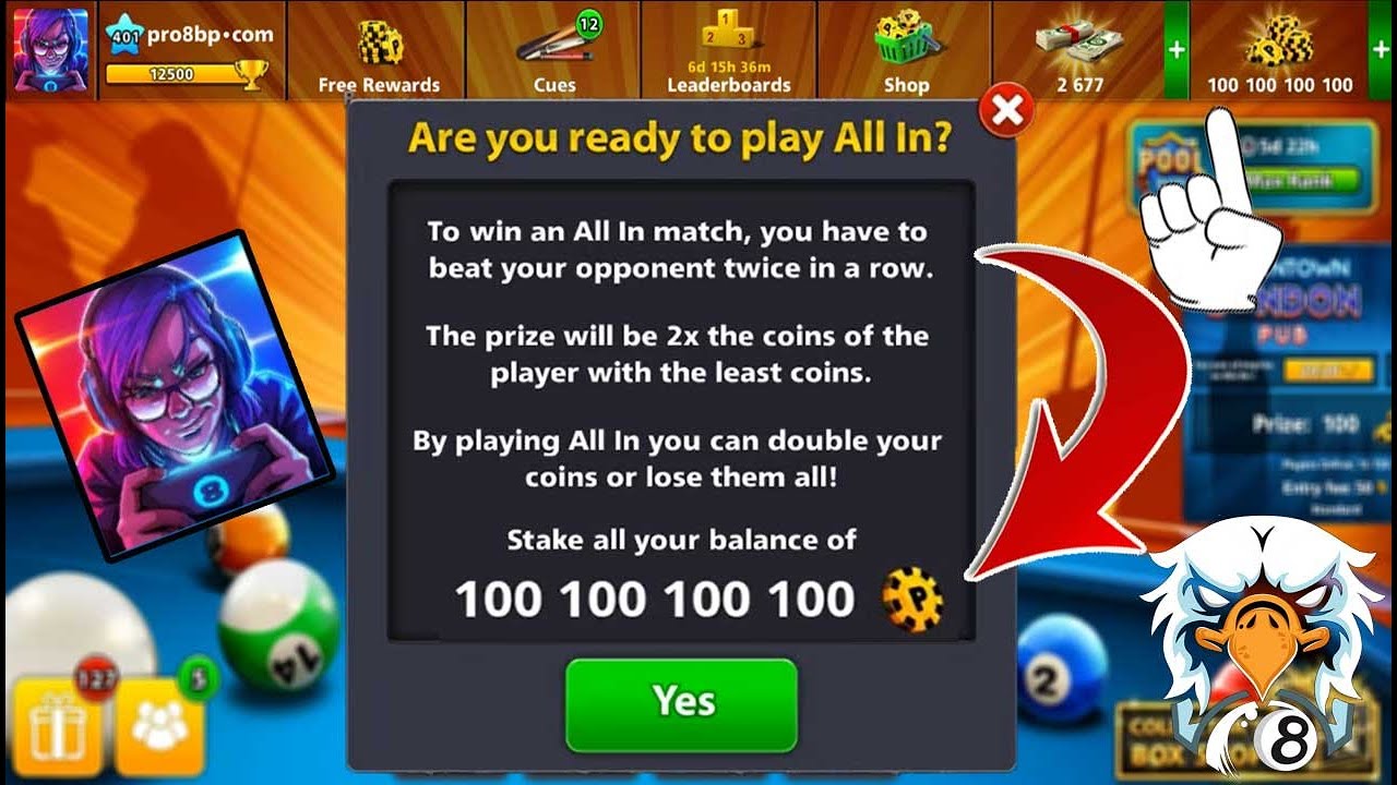 Unlimited Coins For 8 Ball Pool for Android - Download the APK from Uptodown