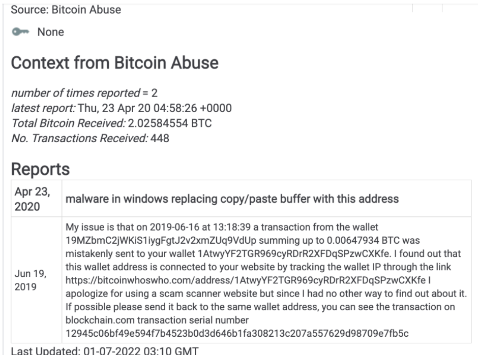 3 Ways to Check for Bitcoin Blacklisted / Scammed Addresses – DollarSince: Crypto Assets Know-How