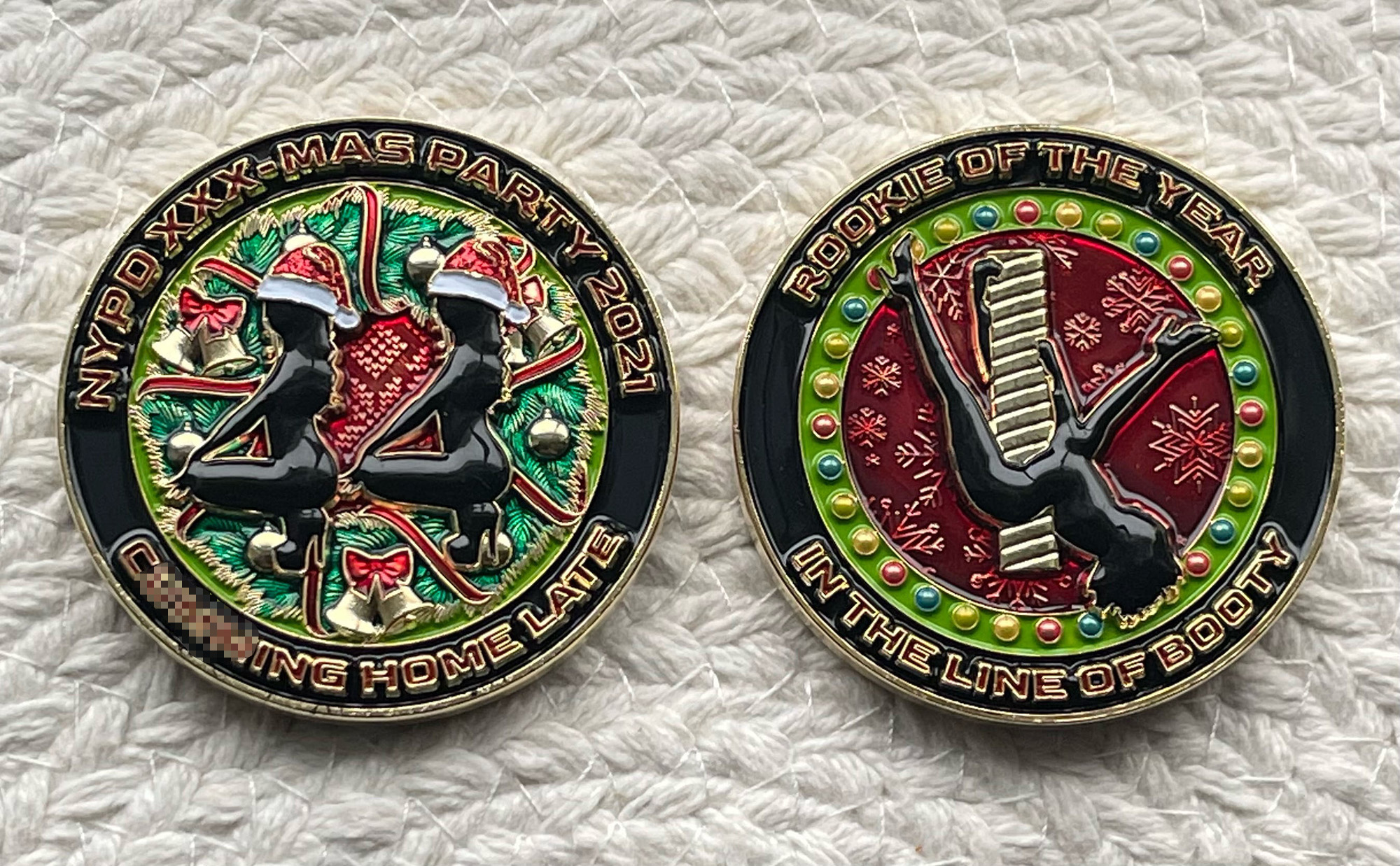 CHALLENGE COINS POLICE