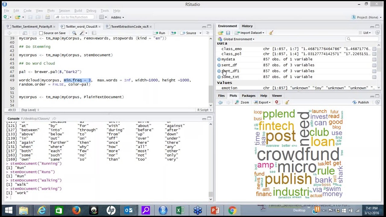 Text Mining and Sentiment Analysis in with R | Kaggle