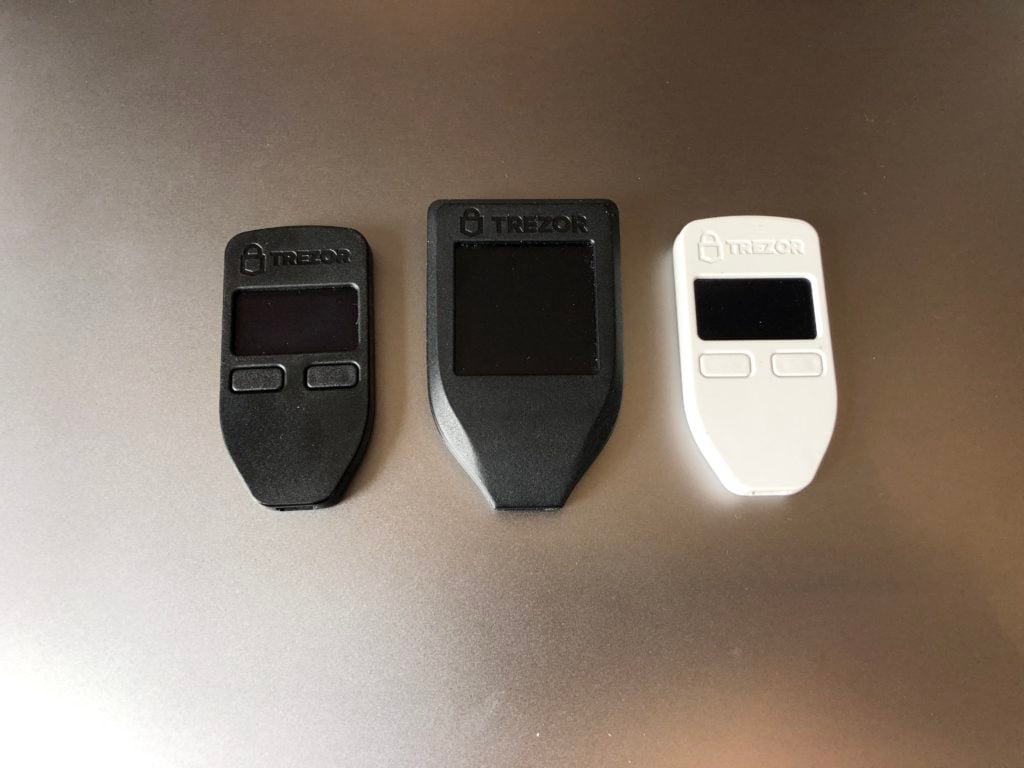 Trezor One vs. Trezor Model T comparison - coinmag.fun