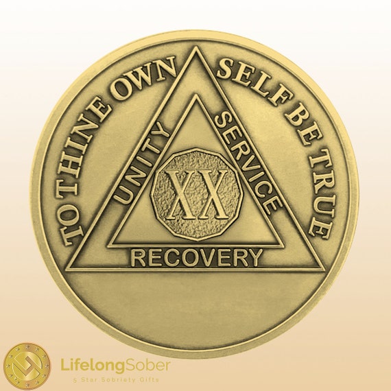 Alcoholics Anonymous Sobriety Coins FOR SALE! - PicClick UK