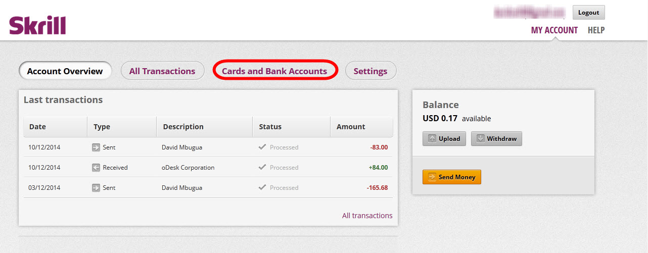 How to deposit by bank transfer | Skrill