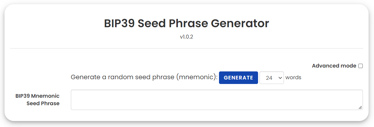 Seed Phrase Generator For a 12 or Word Seed Phrase | CoinCodex