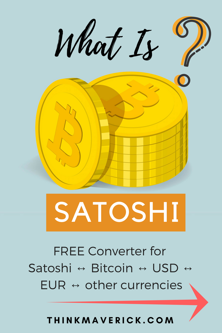 Convert Satoshi to USD Dollar and USD to Satoshi