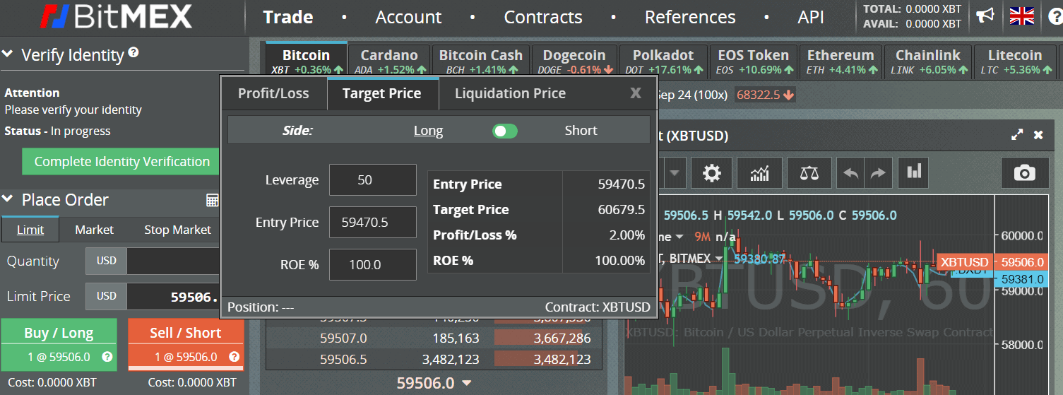 BitMEX Review - Margin Trading, Fee, Testnet, and Calculator - CoinCodeCap