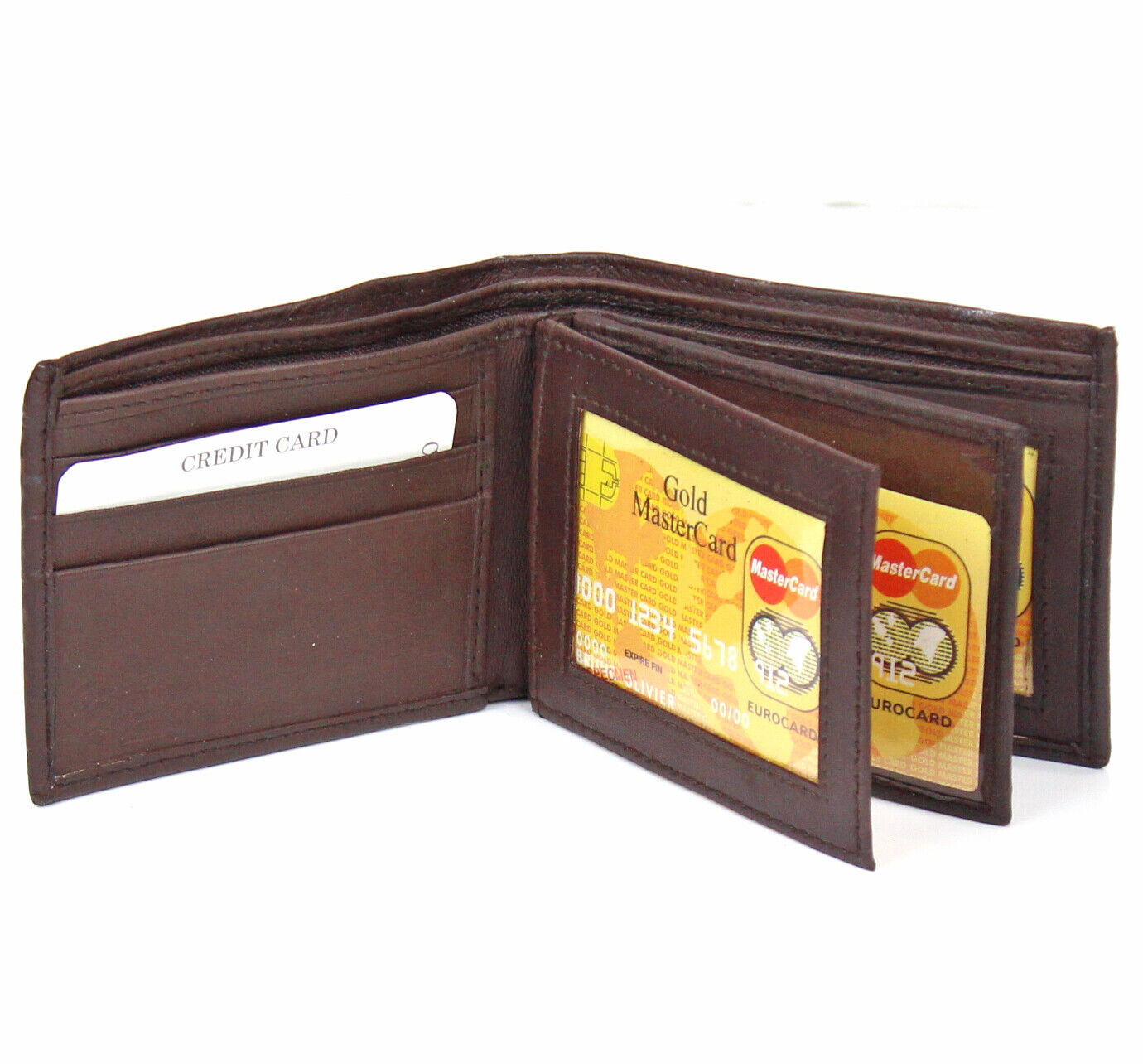 Leather Wallet with Dual ID Windows - Heritage T1 – WALLETERAS