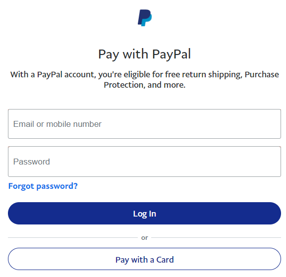 PayPal: Allow guest checkout