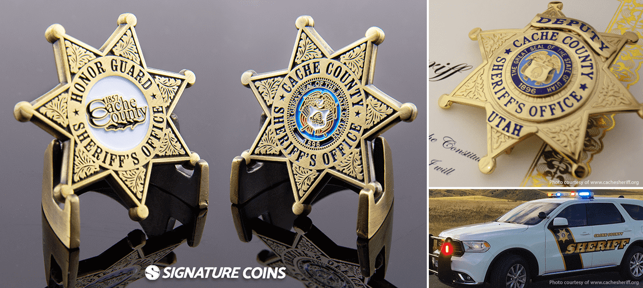 Custom Coins | Sheriff Custom Challenge Coins | GS-JJ ®