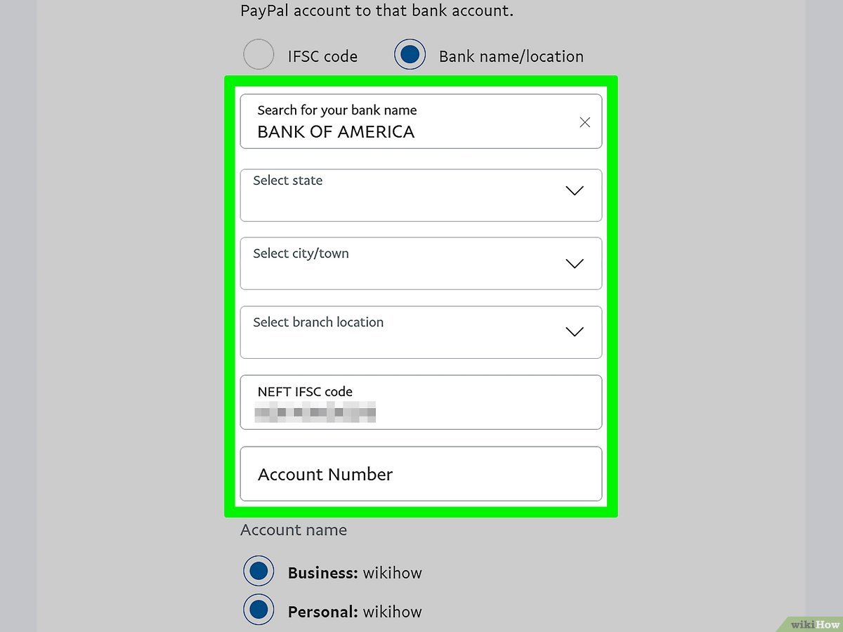 Registering a PayPal Business Account