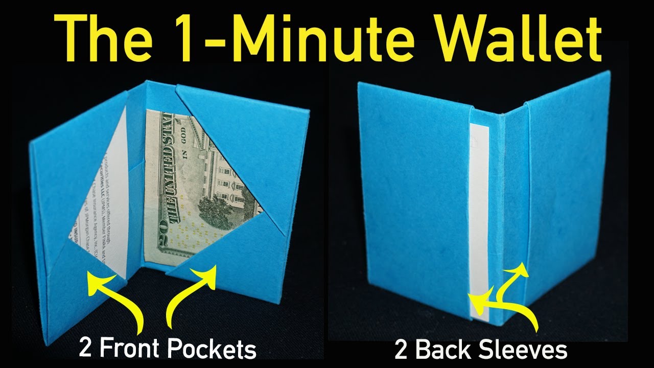 3 Ways to Make a Paper Wallet