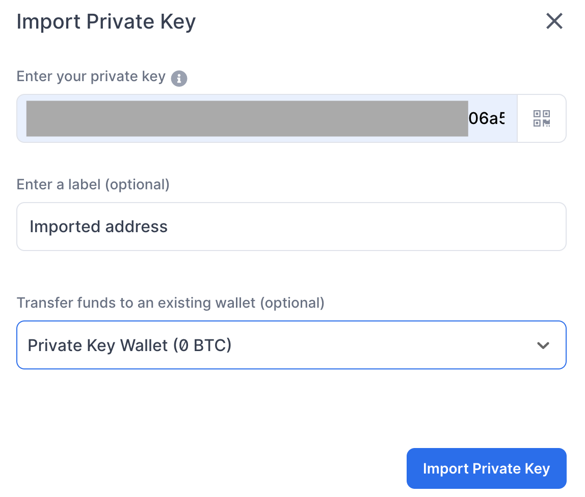 What is my BTC Address?