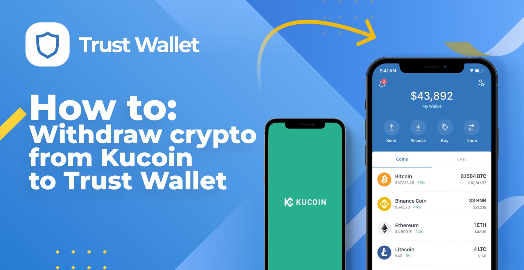 Requesting help moving LUNA and SCRT from Kucoin to TrustWallet - English - Trust Wallet