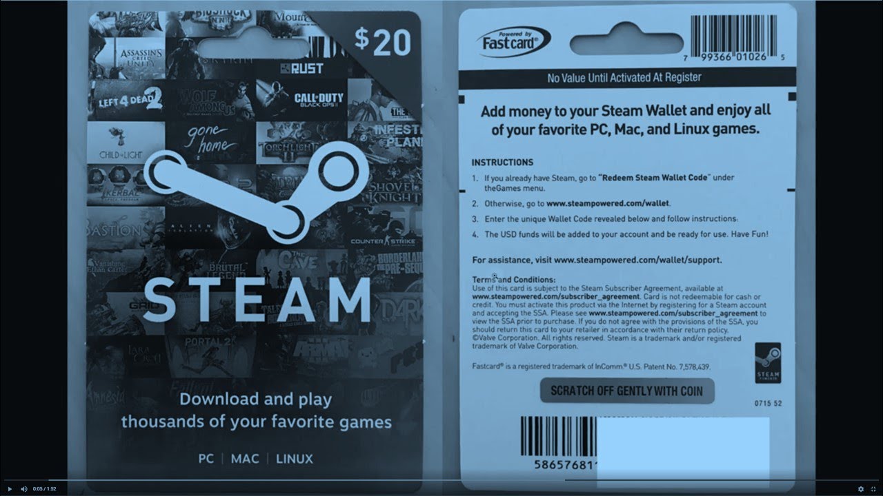 Steam Gift Card | Buy a code online from $10 | coinmag.fun