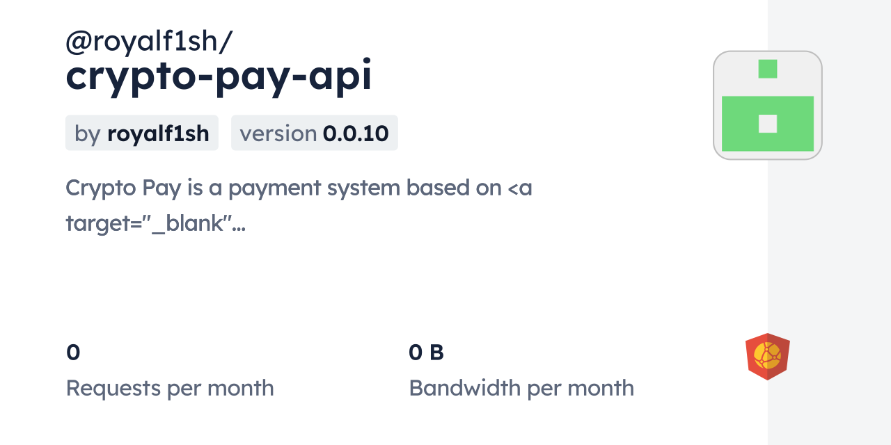 cryptopay-dev/cryptopay - Packagist