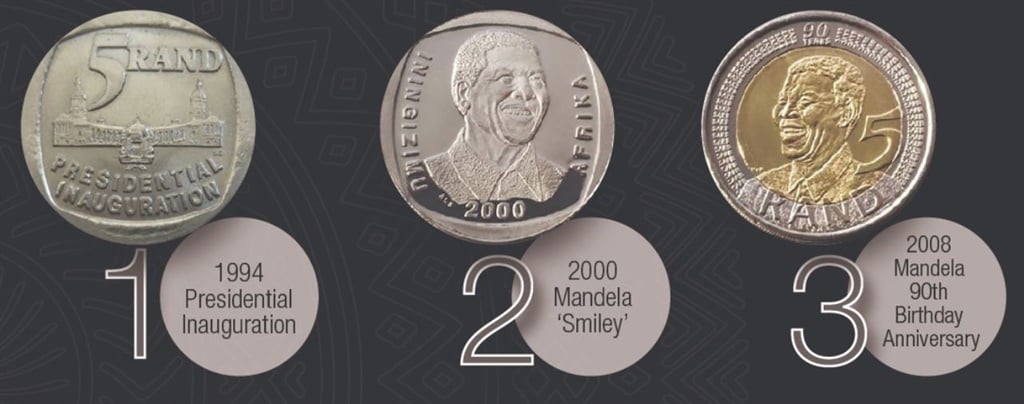 5 rand - Nelson Mandela, South Africa - Coin value - coinmag.fun